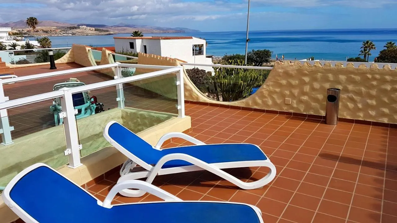 Appartement Ferienwohnung Playa 2 - Pool - Meerblick - 50M Strand - Wifi Costa Calma