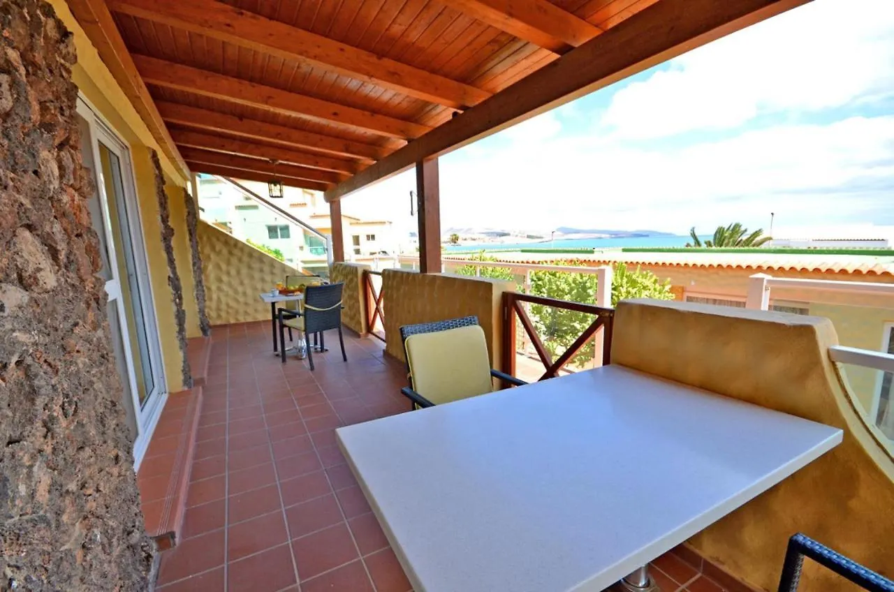 Appartement Ferienwohnung Playa 2 - Pool - Meerblick - 50M Strand - Wifi Costa Calma