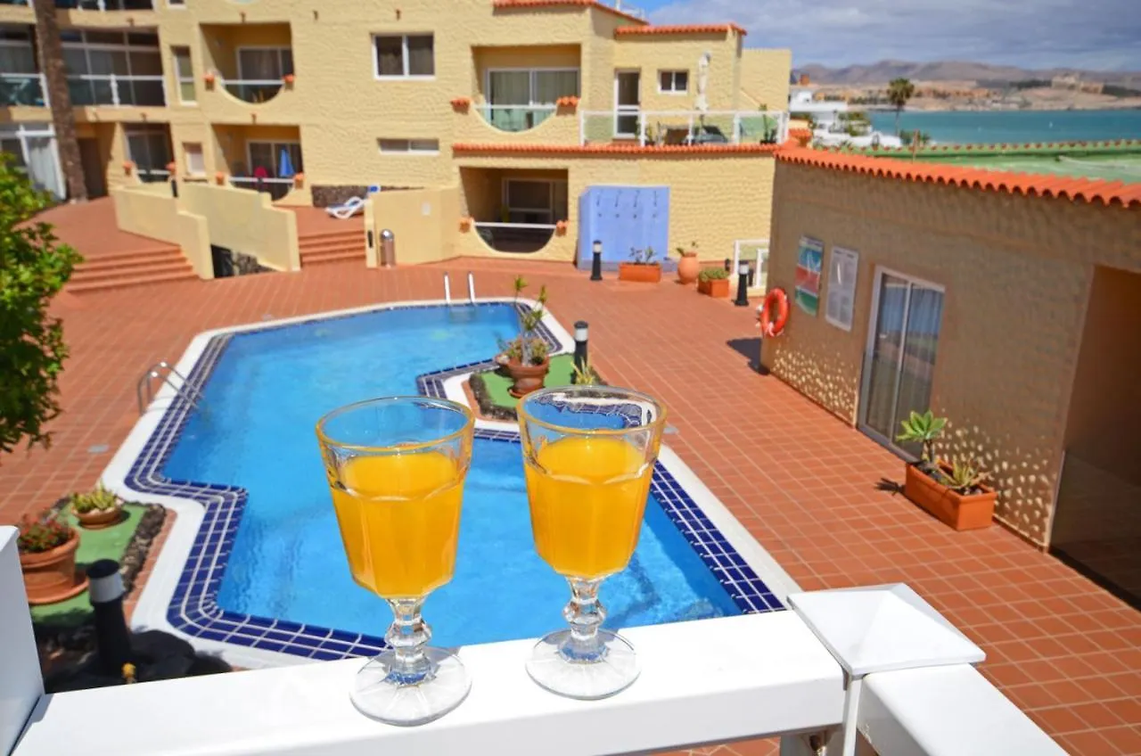 Ferienwohnung Playa 2 - Pool - Meerblick - 50M Strand - Wifi Costa Calma